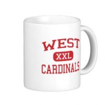 West Middle School Cardinals Mug
